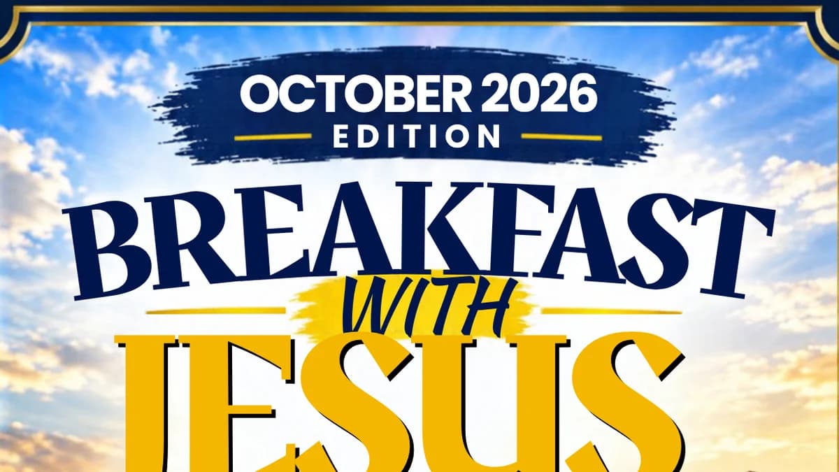BREAKFAST WITH JESUS
