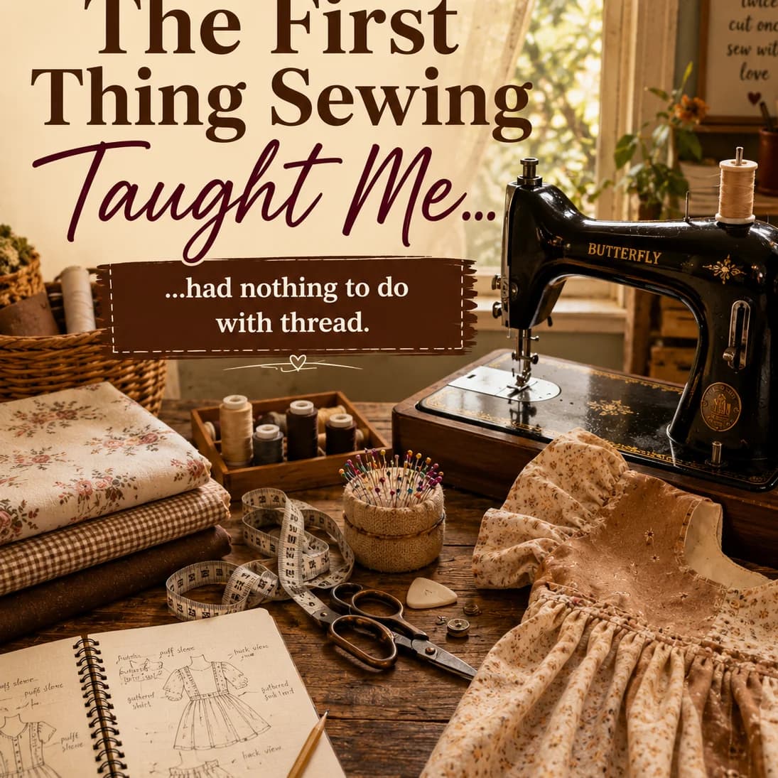 The First Thing Sewing Taught Me Had Nothing to Do with Thread