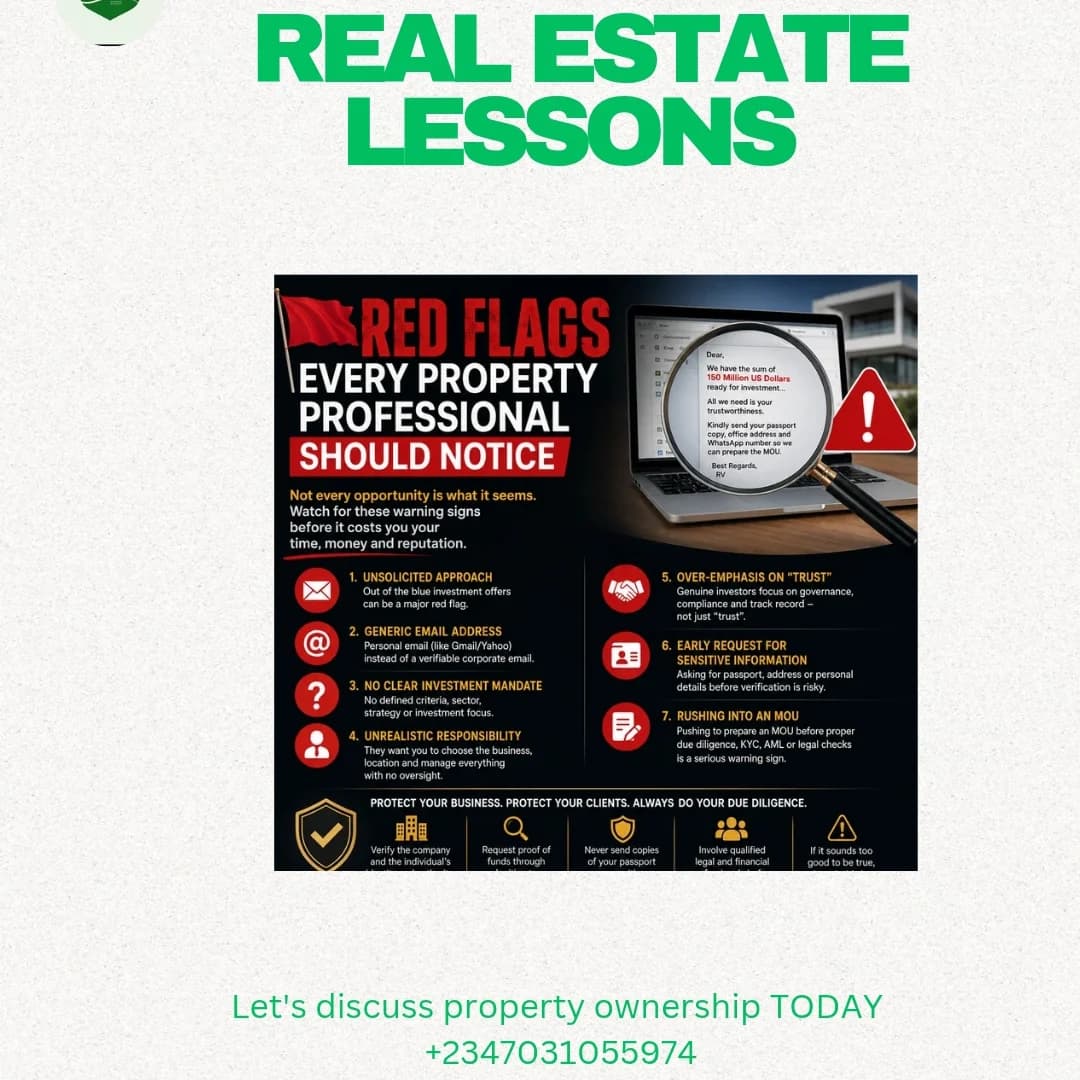 Red Flags For Property Professionals To Look Out For