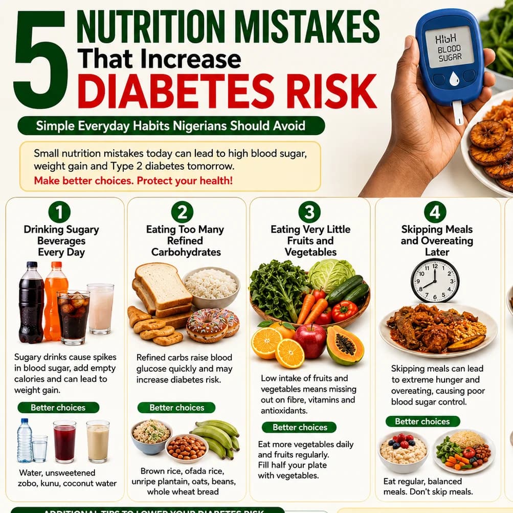 5 Nutrition Simple Everyday Habits Nigerians Should Avoid