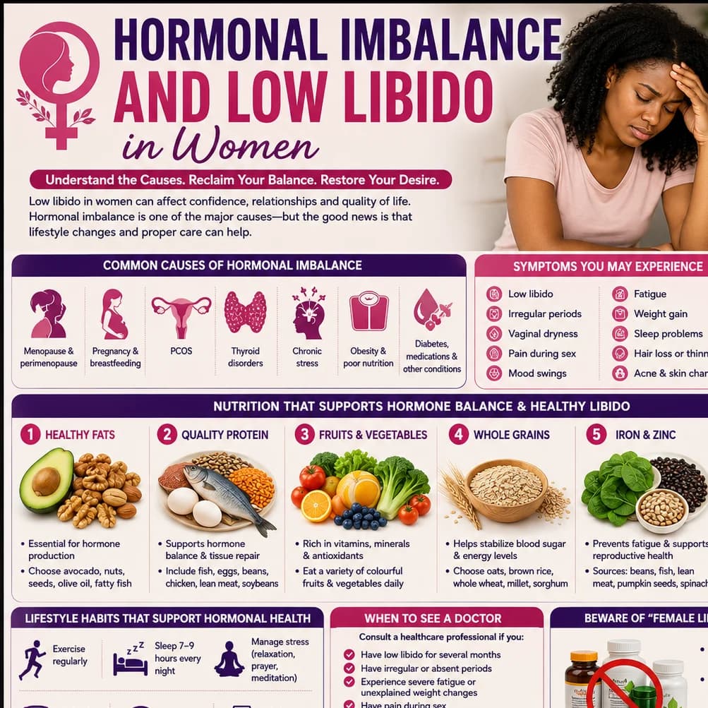 Hormonal imbalance and Low Libido in Women