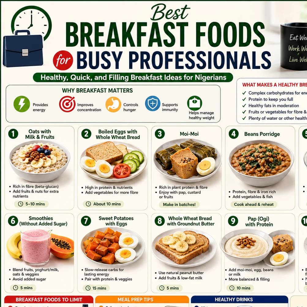 Best Breakfast Foods for Busy Professionals