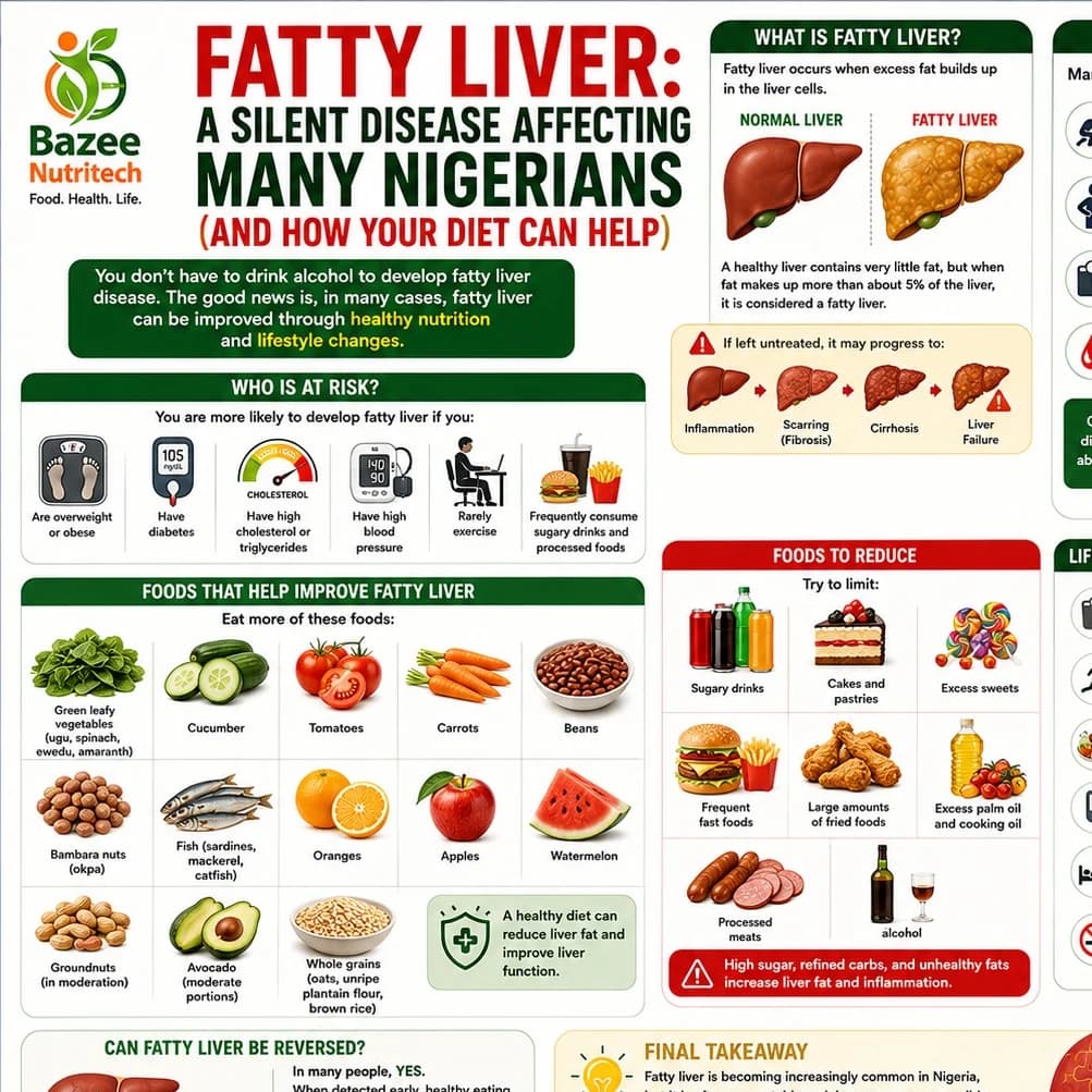 Fatty Liver: The Silent Disease Affecting Many Nigerians