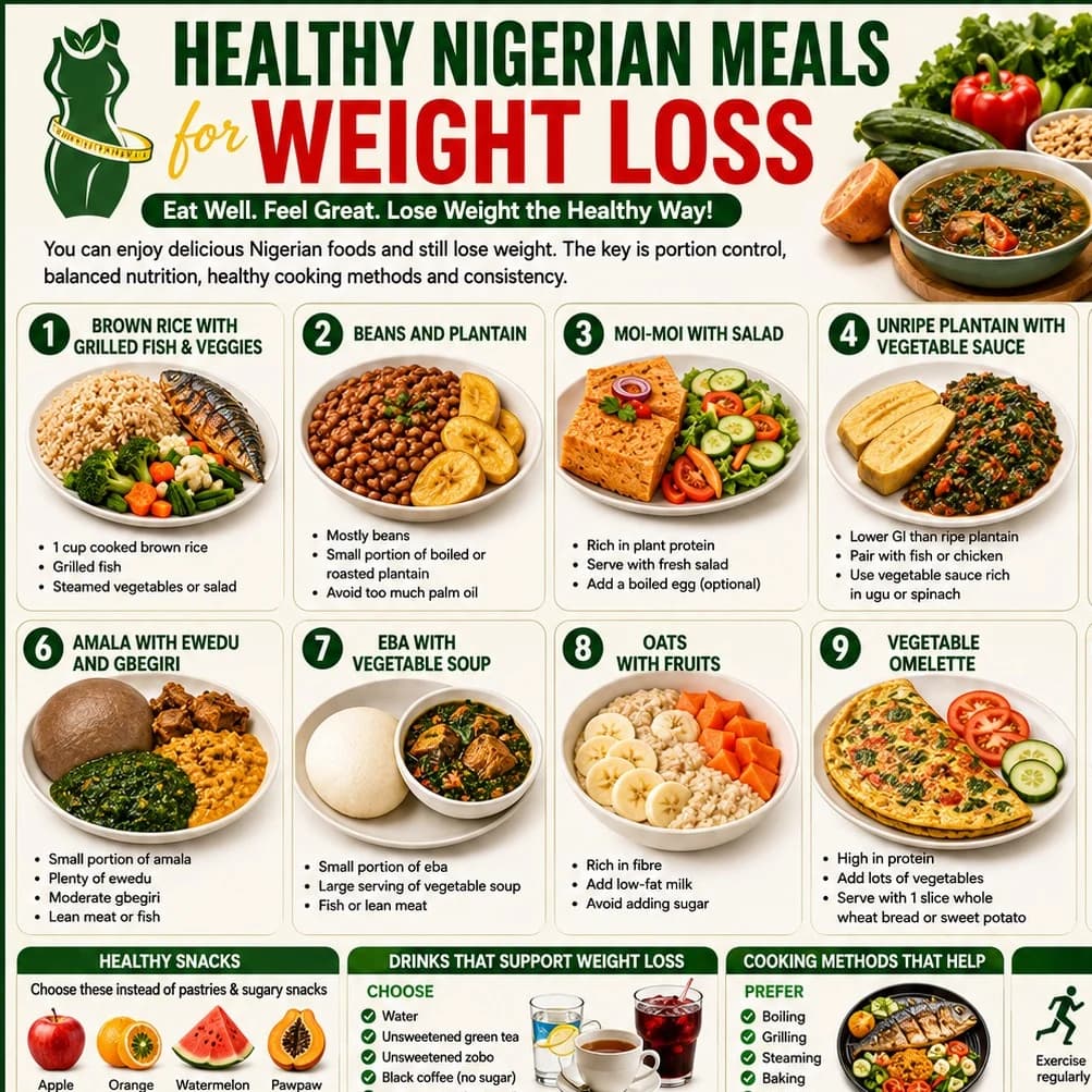 Healthy Nigerian Meals for Weight Loss