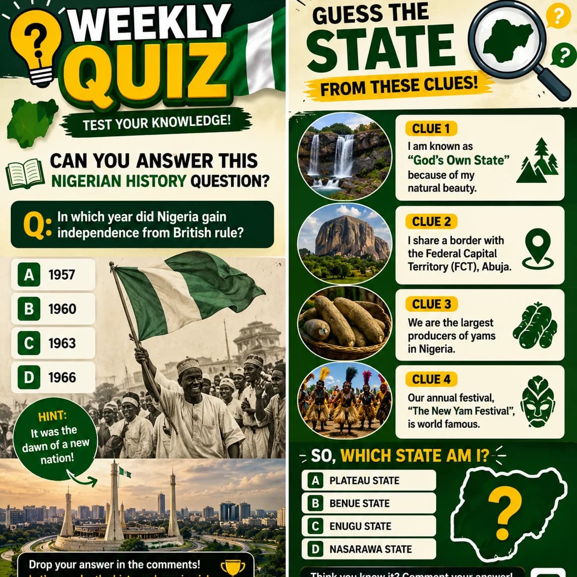 Can You Answer This Nigerian History Question?