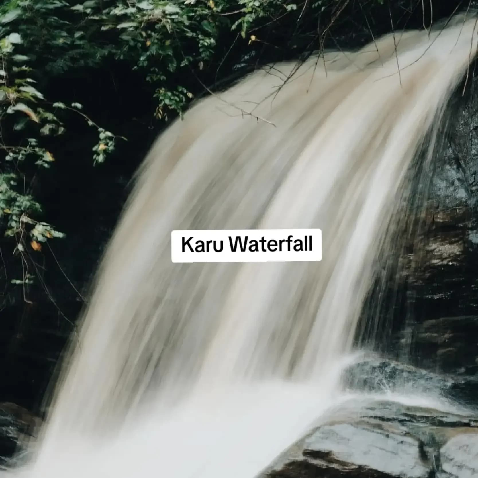 Karu WaterFall @ AMAC CLOSE TO BRITISH ACADEMY