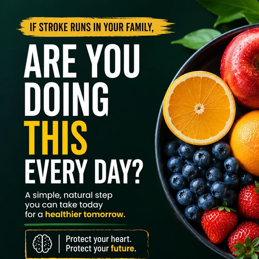 If stroke runs in your family, there's one question most people don't ask until it's too late..."