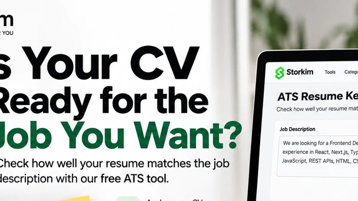 Before You Apply for That Job, Check Your CV Against the Job Description