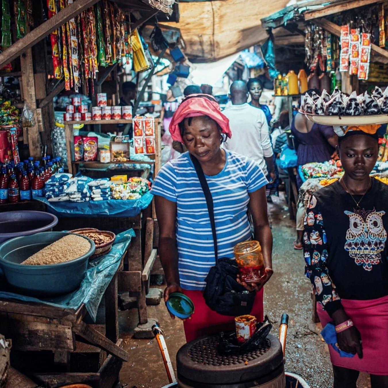 Where to get foodstuffs in World Bank Estate, Owerri
