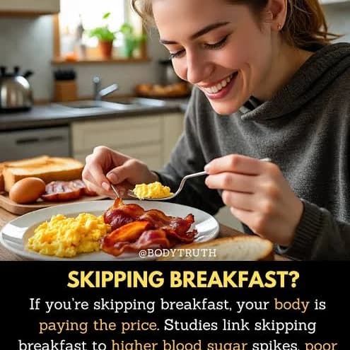 Skipping Breakfast? Your Body May Be Paying the Price 🍽️