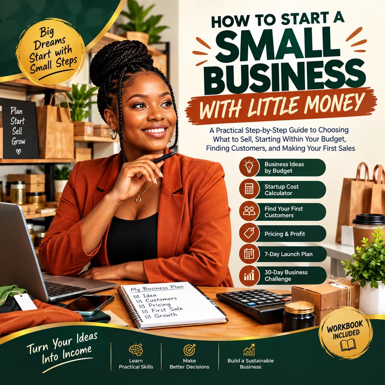 How to Start a Small Business With Little Money