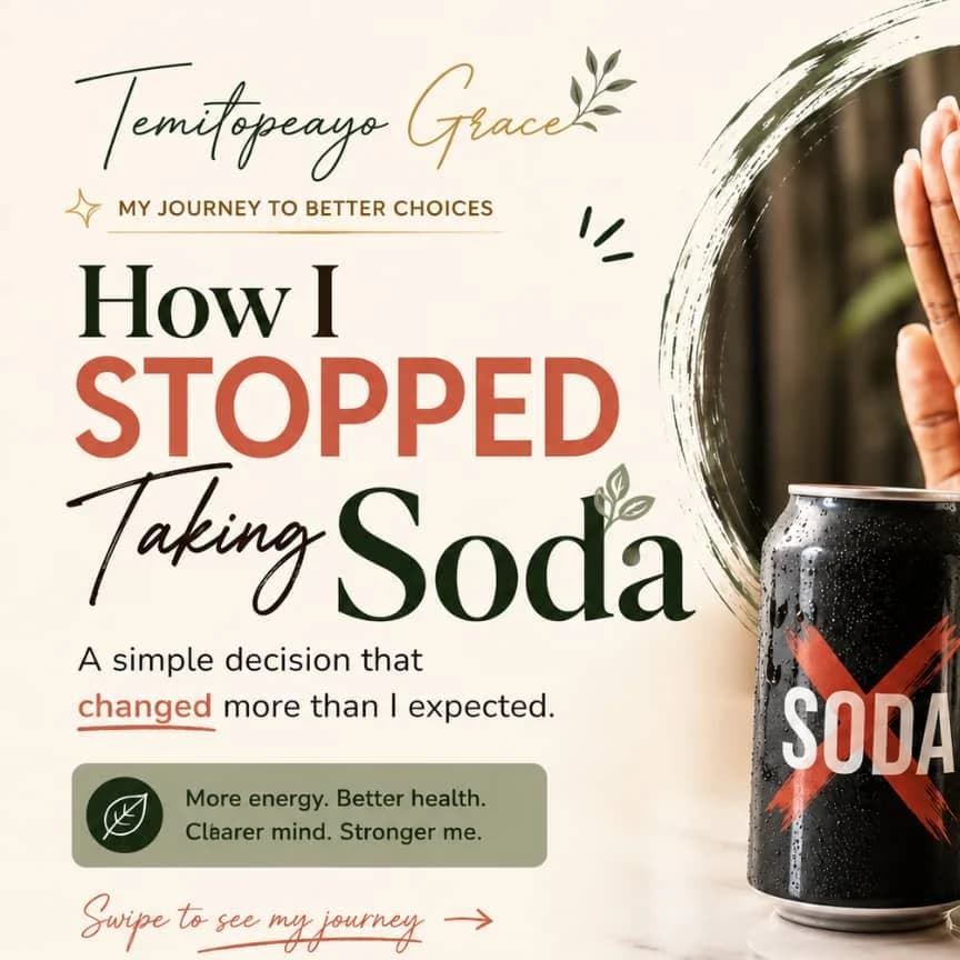 Here's How I Stopped Drinking Soda.