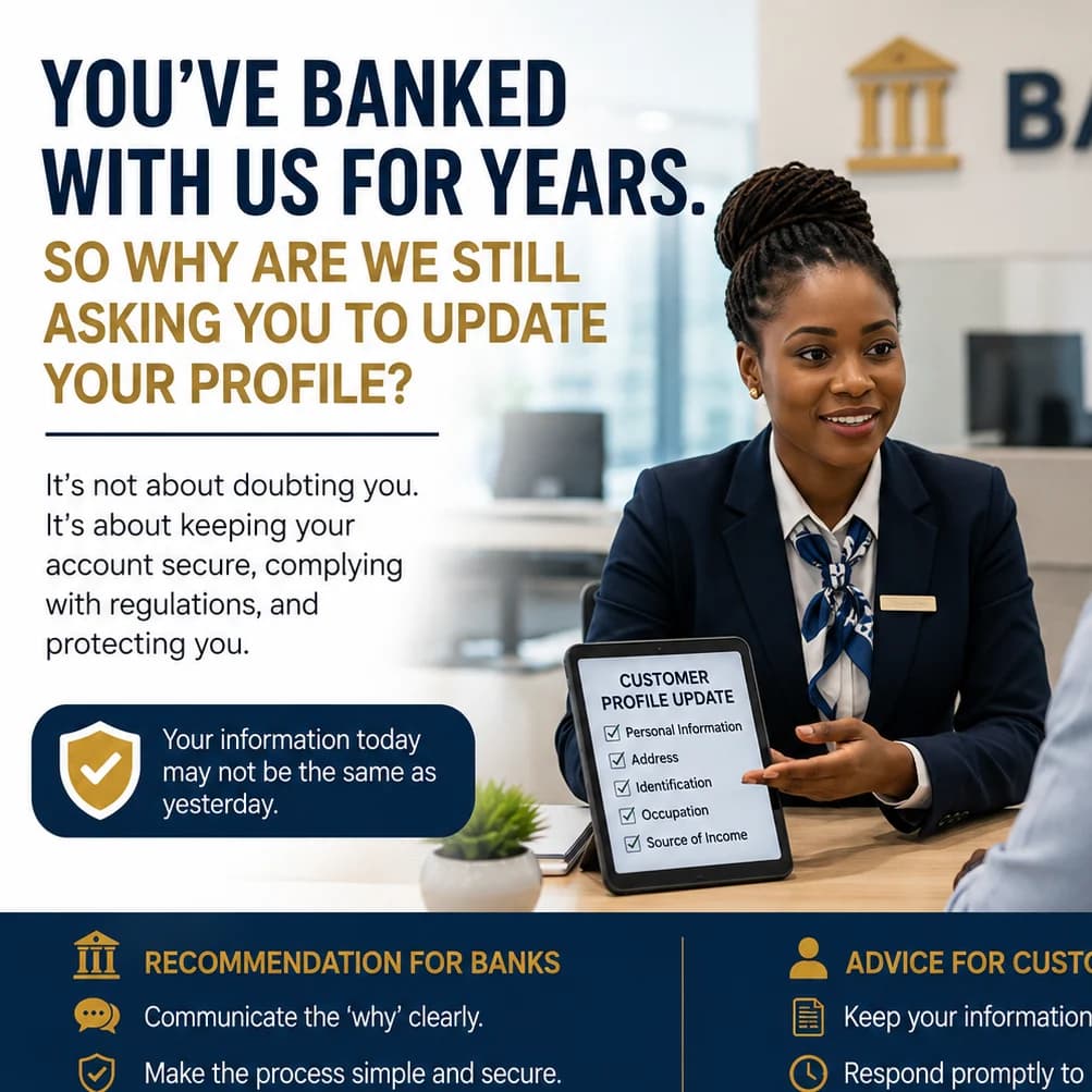 The bank has known you for a decade. But does it still know you today?
