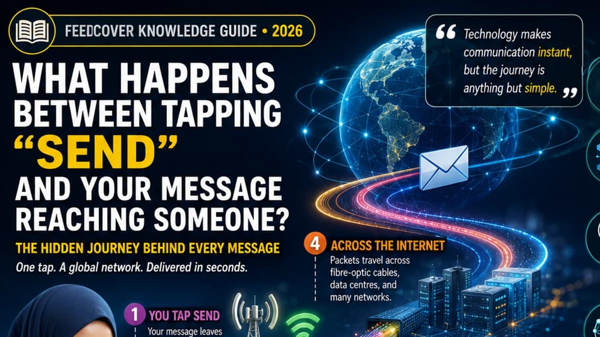 π± WHAT HAPPEN BETWEEN TAPPING βSENDβ AND YOUR MESSAGE REACHING SOMEONE?