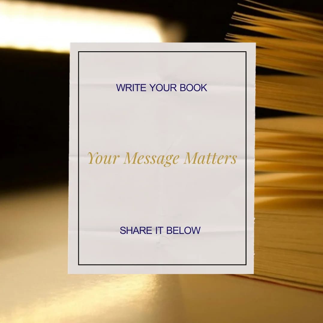 I Almost Didn't Write My First Book