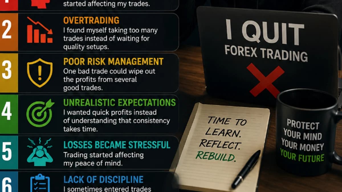 7 REASONS WHY I QUIT FOREX TRADING