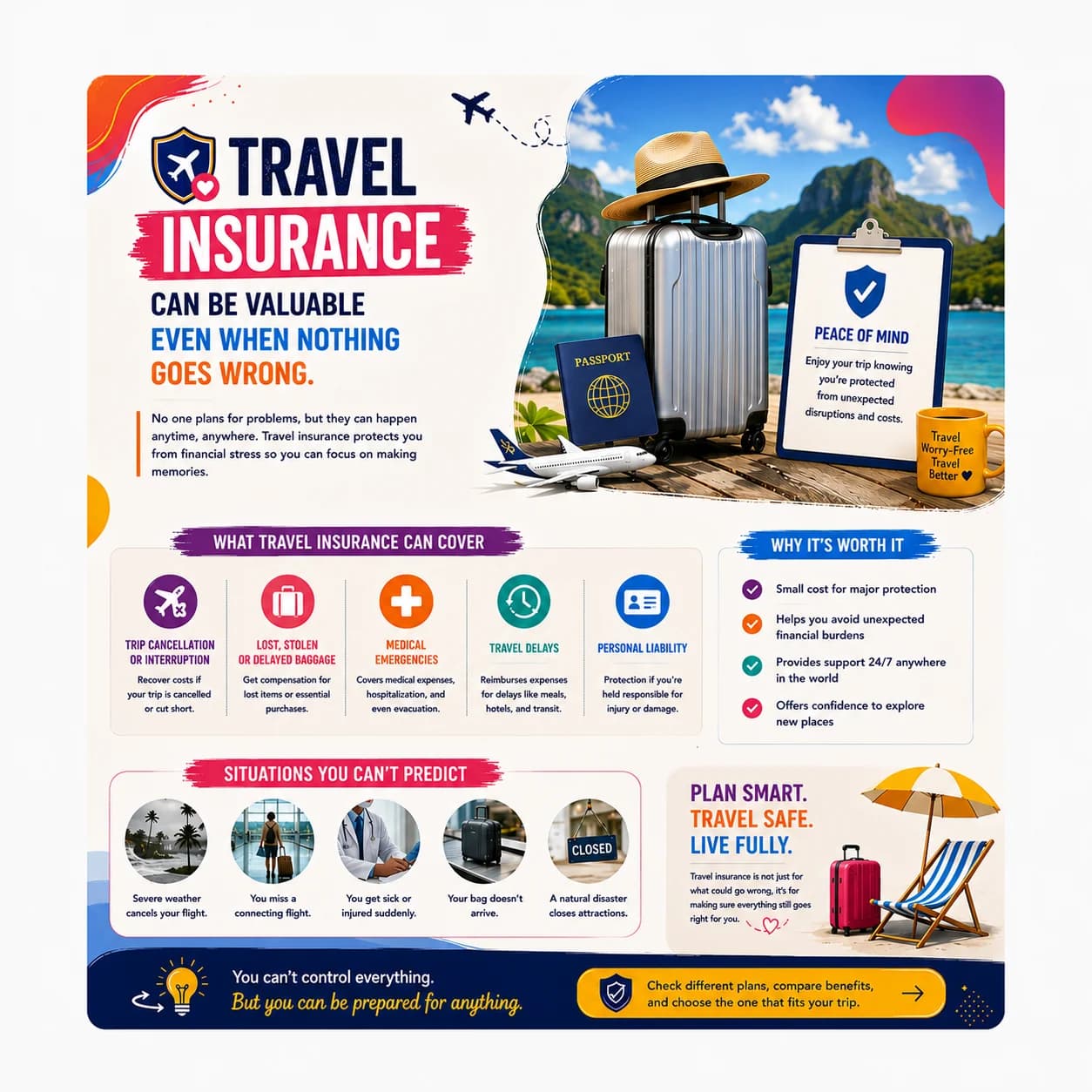Travel Insurance Can Be Valuable Even When Nothing Goes Wrong
