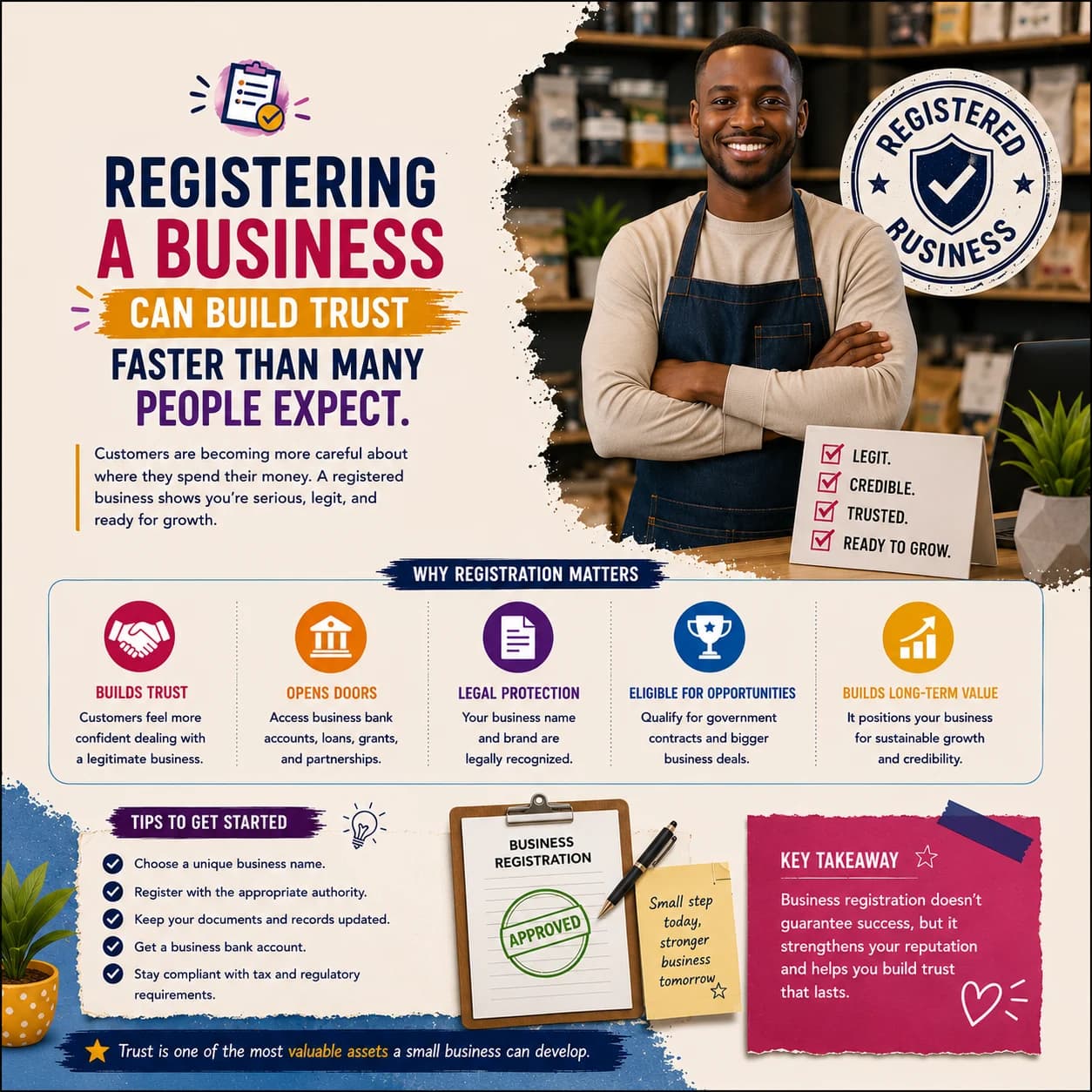 Registering a Business Can Build Trust Faster Than Many People Expect