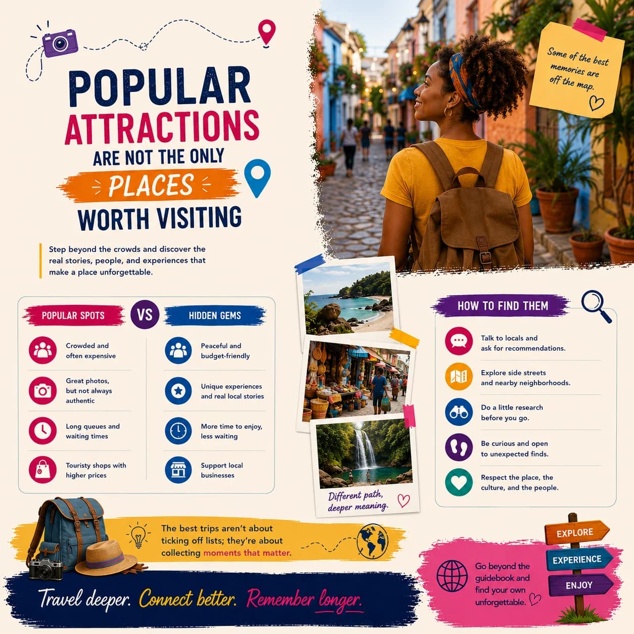 Popular Attractions Are Not the Only Places Worth Visiting