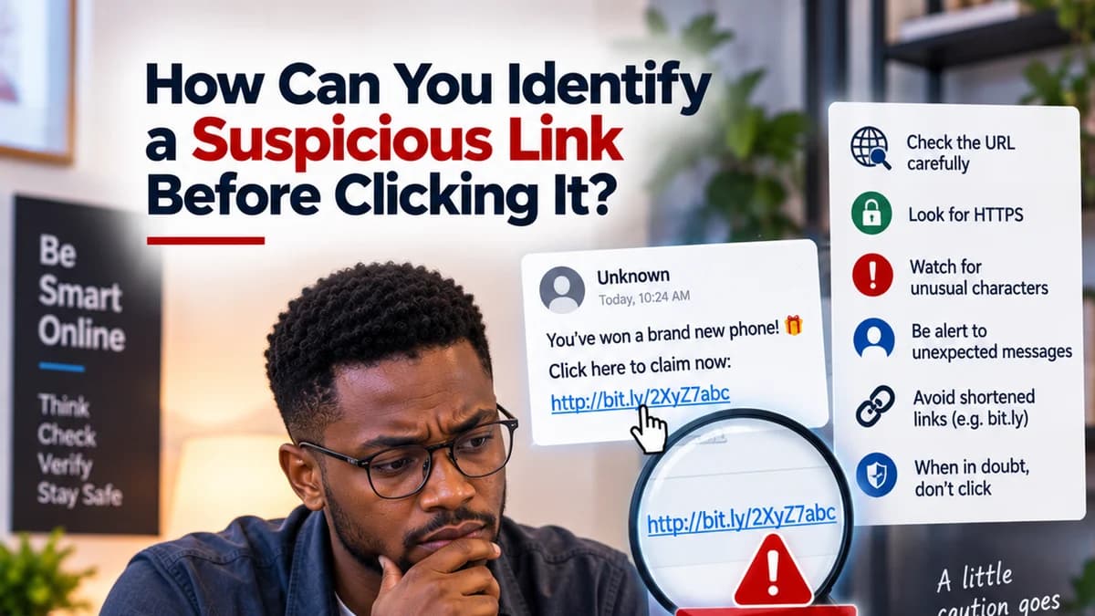 How Can You Identify a Suspicious Link Before Clicking It?
