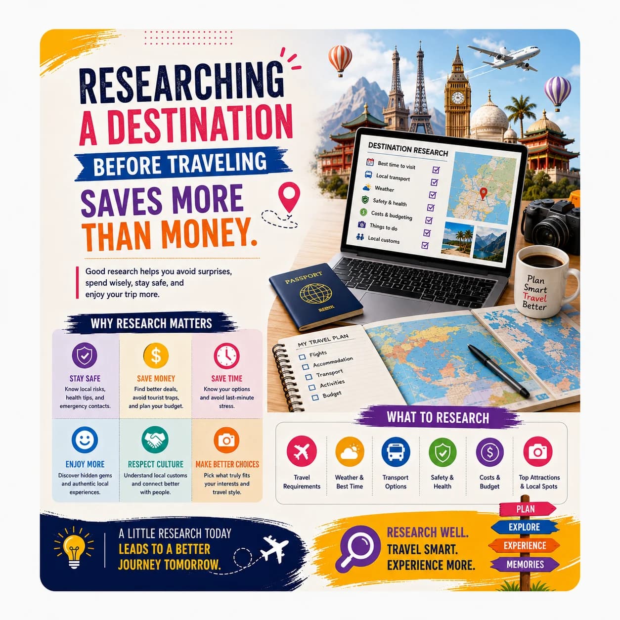 Researching a Destination Before Traveling Saves More Than Money