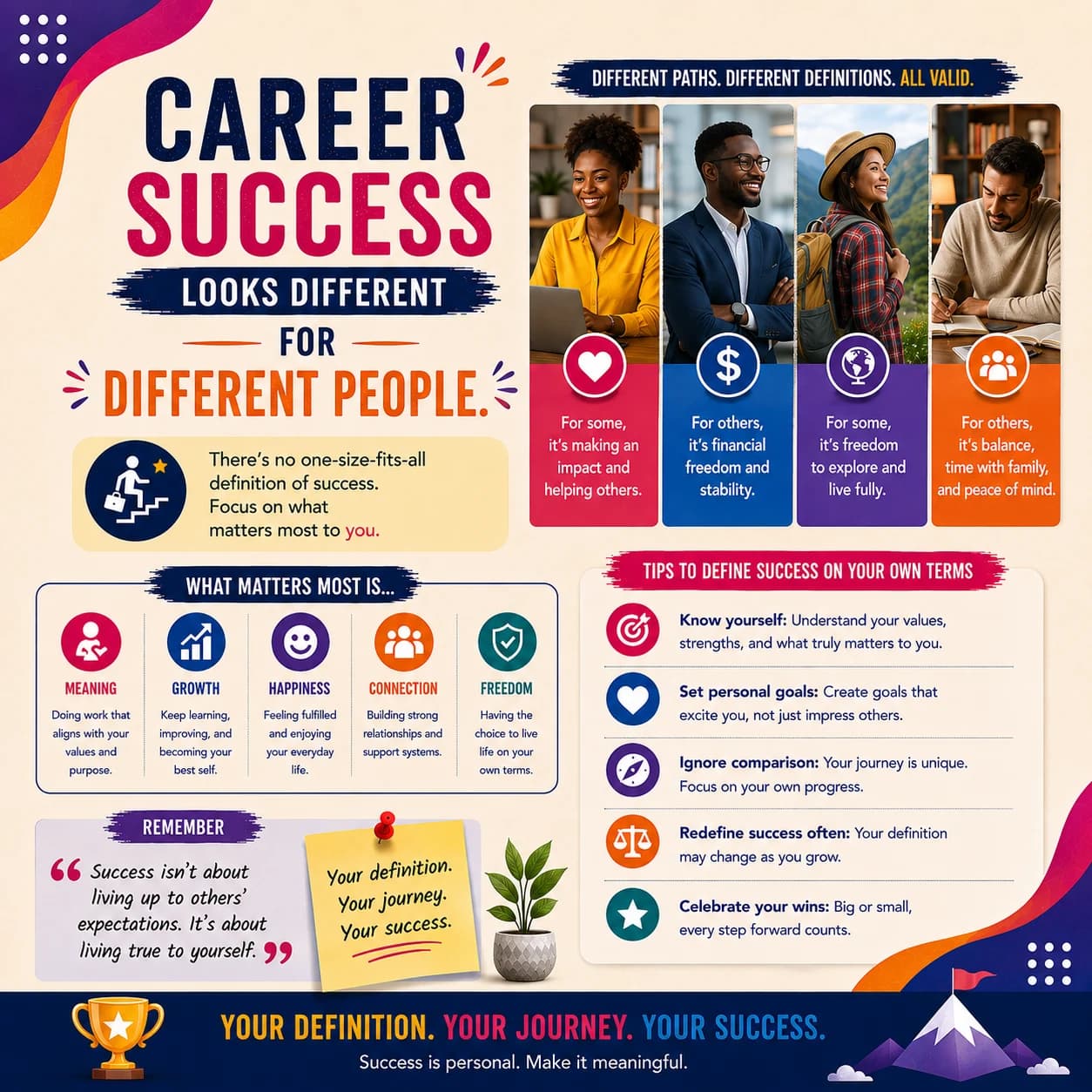 Career Success Looks Different for Different People