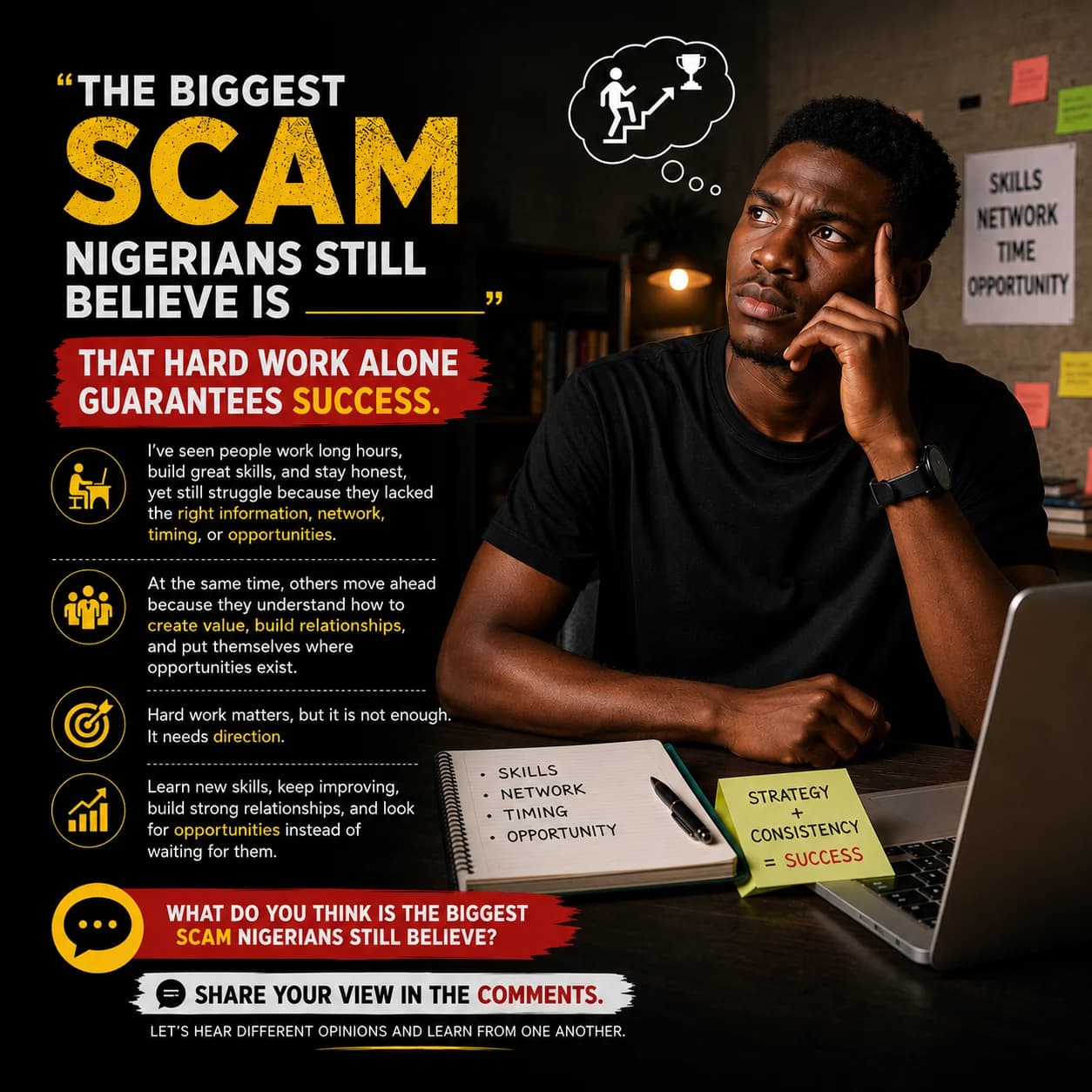 What is the biggest scam Nigerians still believe?