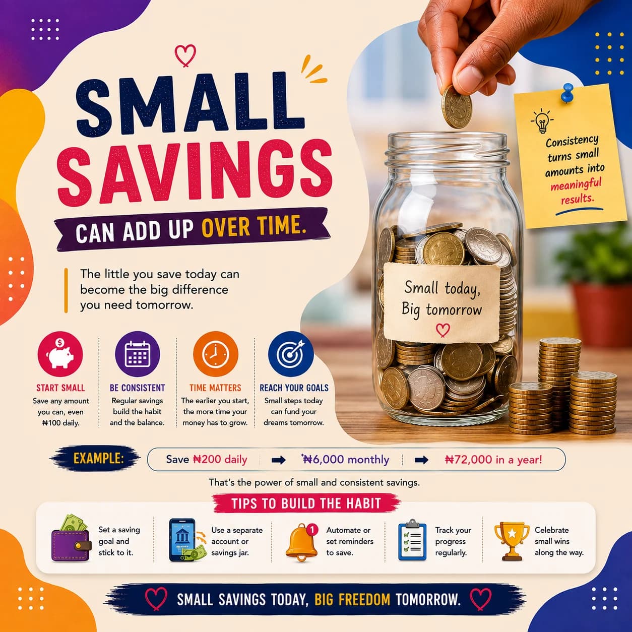 Small Savings Can Add Up Over Time