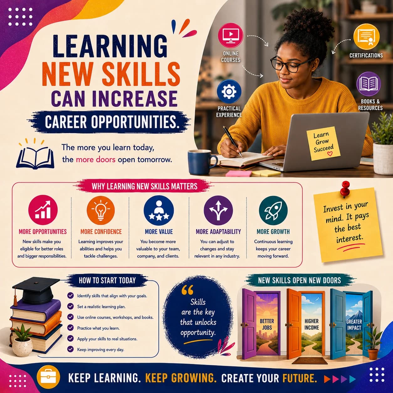 Learning New Skills Can Increase Career Opportunities
