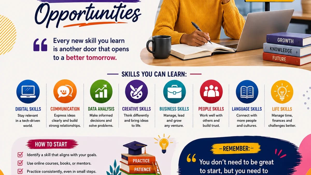 Learning New Skills Can Create More Opportunities