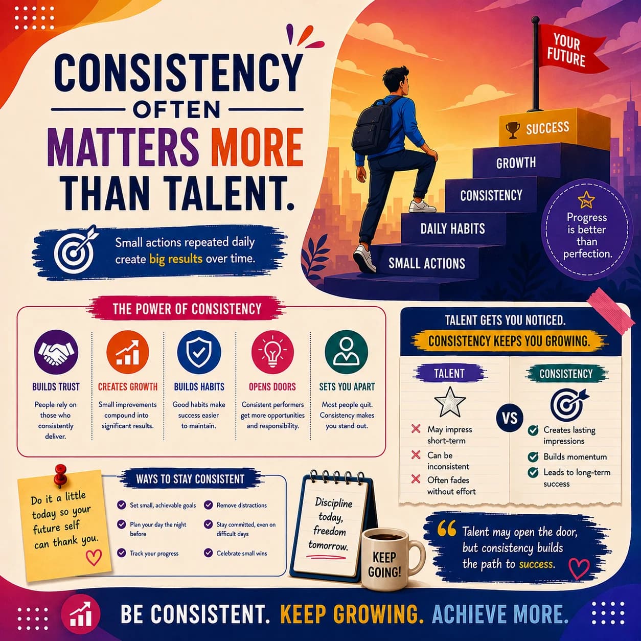 Consistency Often Matters More Than Talent