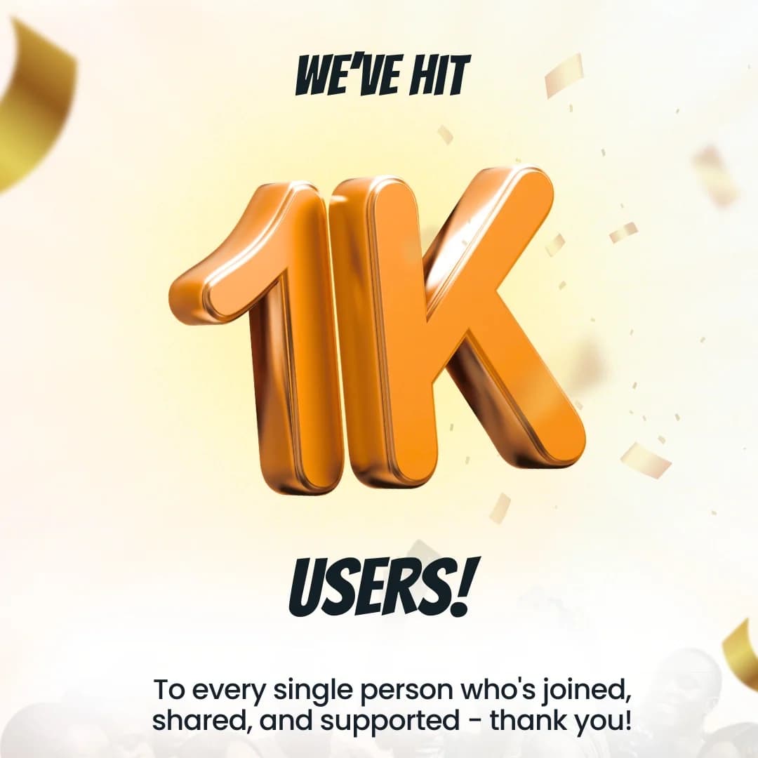 One community. 1,000 reasons we do what we do. 🧡