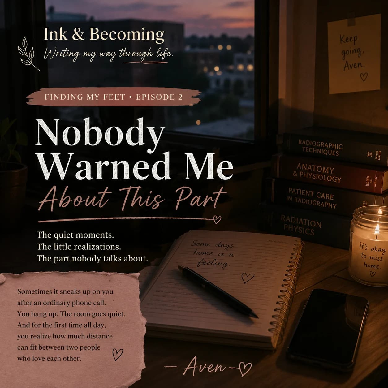 INK & BECOMING: FINDING MY FEET