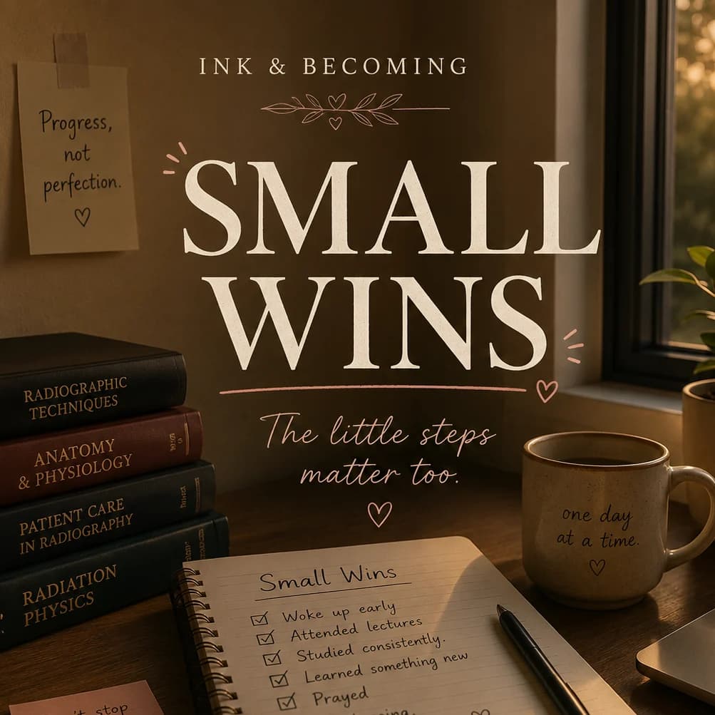 SMALL WINS MATTER: GROWING ANYWAY