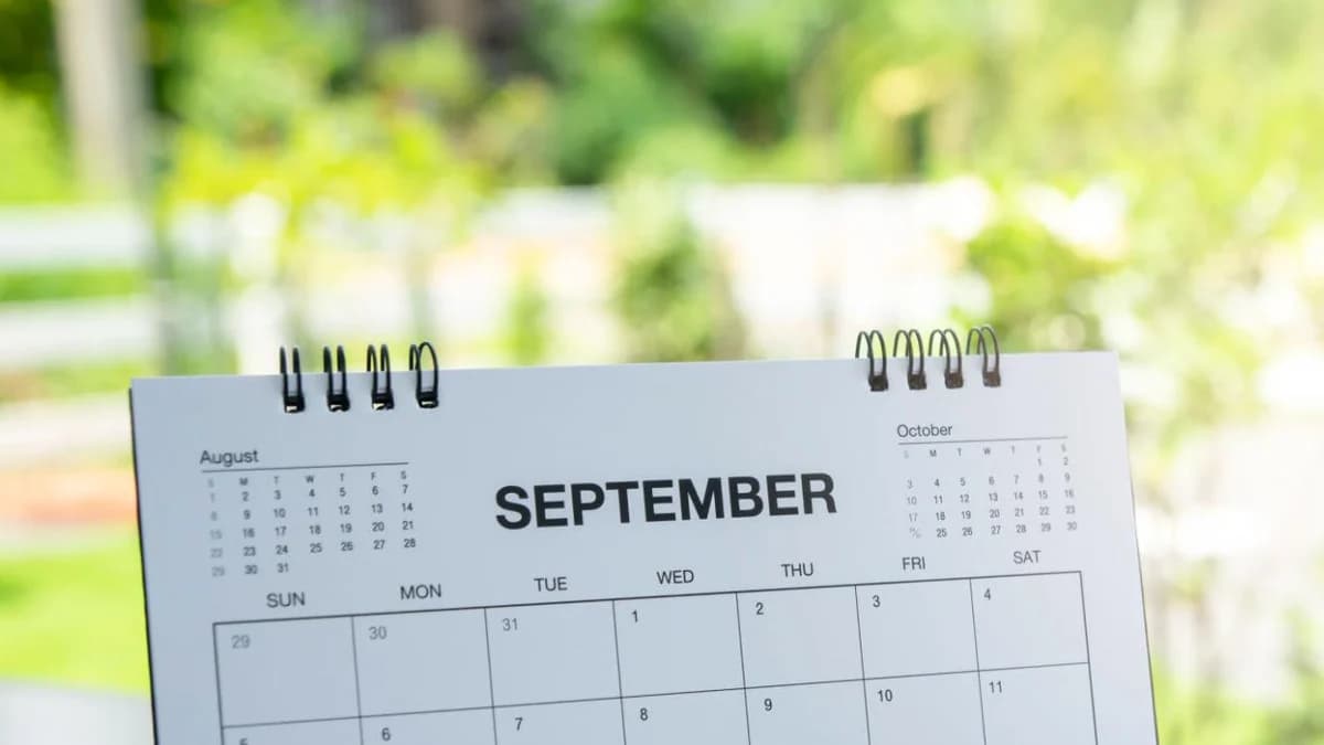 September Is Here. What Are You Changing?