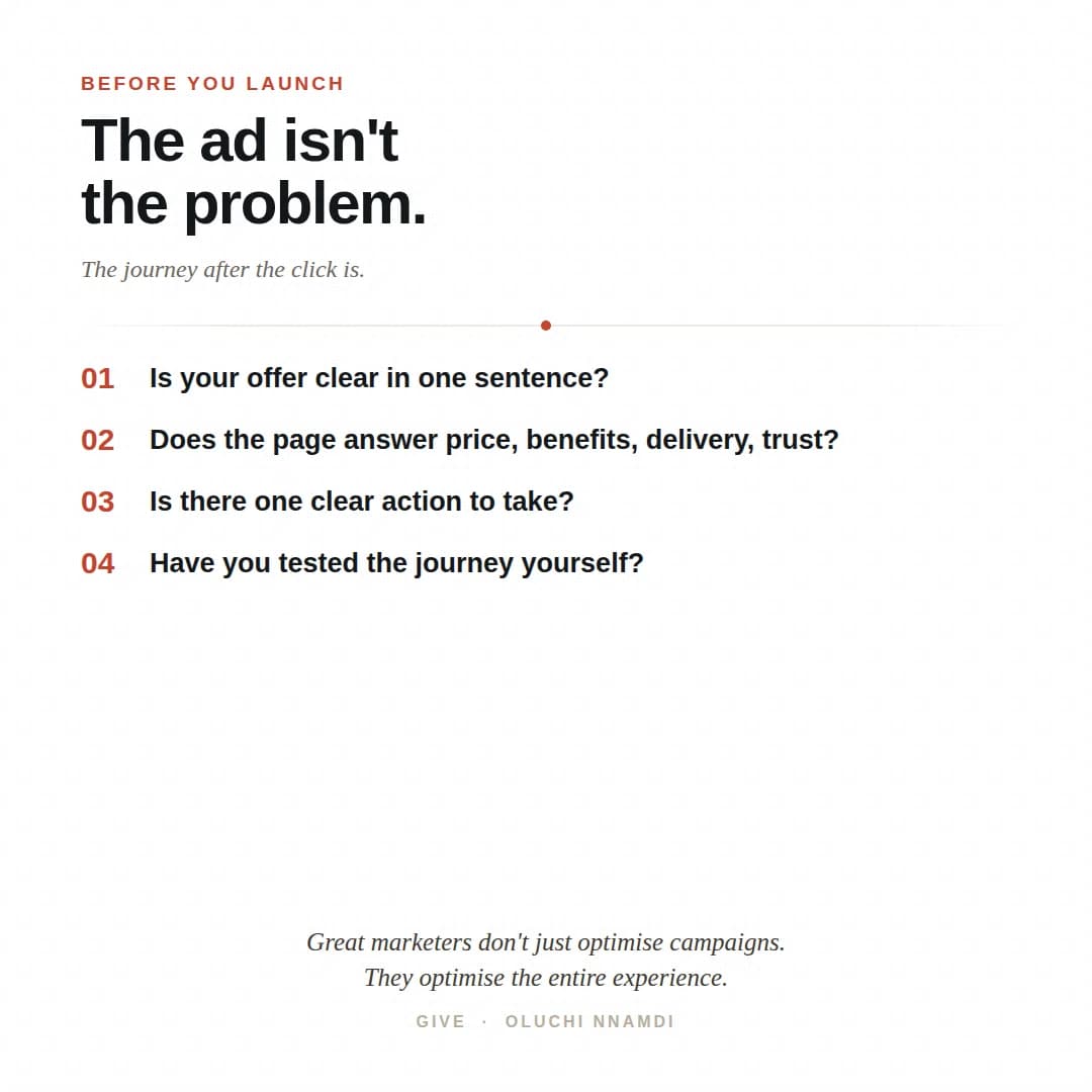 Most businesses don't have a Meta Ads problem. They have a preparation problem.
