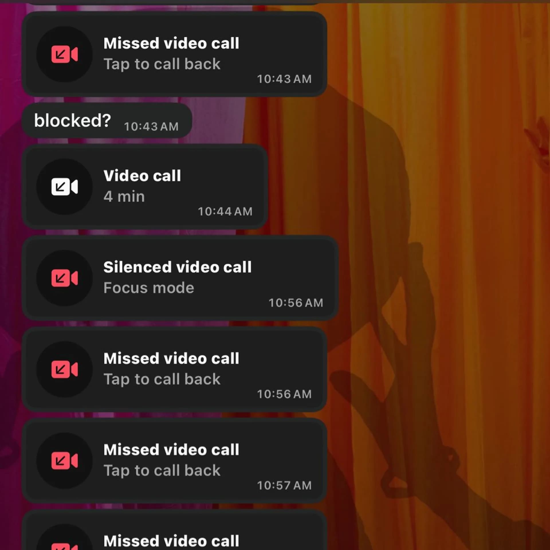 Calling your ex this number of times is scary
