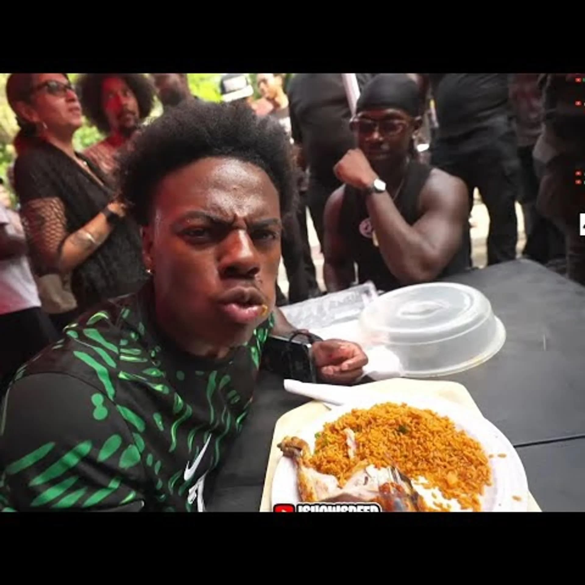 IShowSpeed’s Epic Nigerian Feast: Crowning Jollof Rice as Africa’s Ultimate Champ!