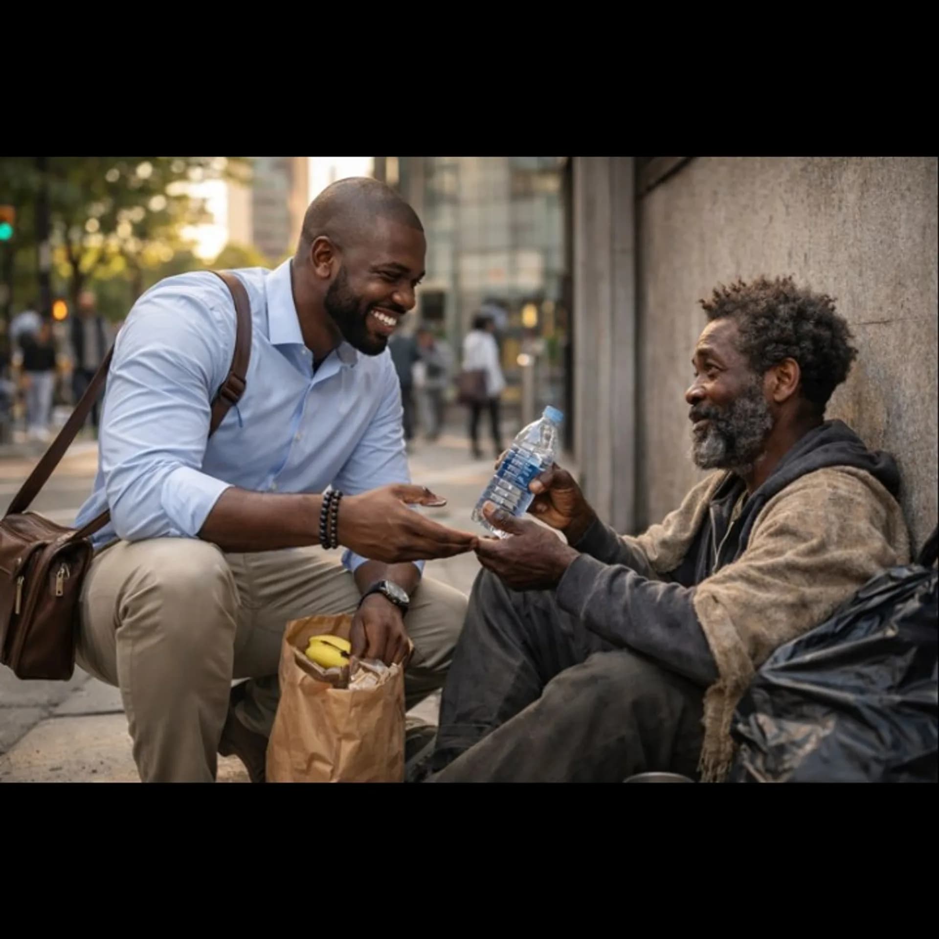 You don't have to be rich to be kind!