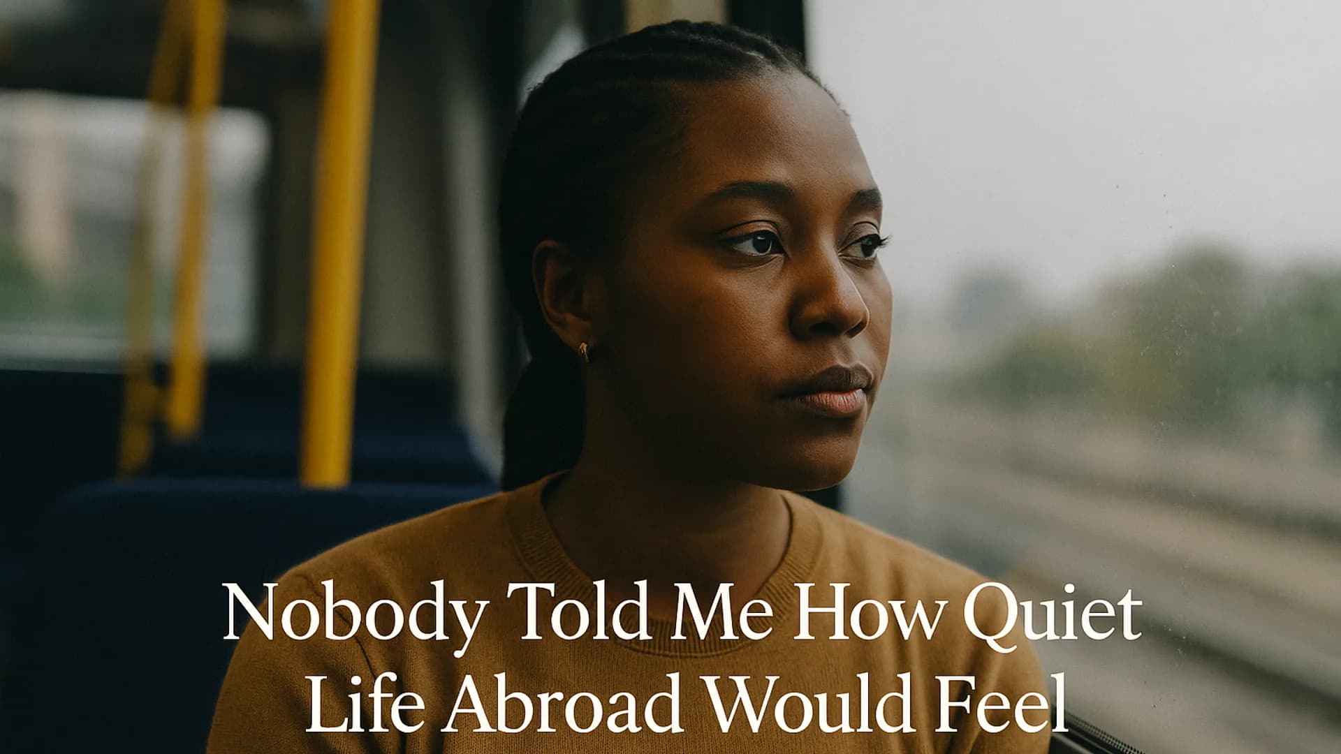 Nobody Told Me How Quiet Life Abroad Would Feel