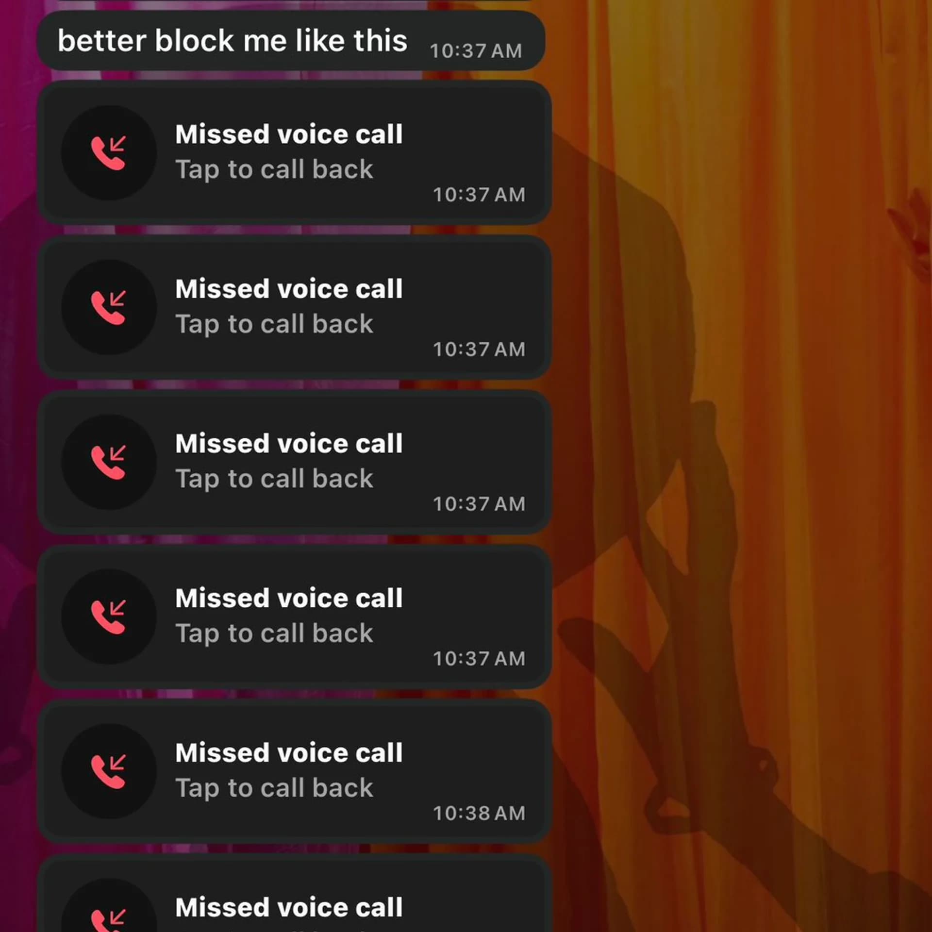 Calling your ex this number of times is scary