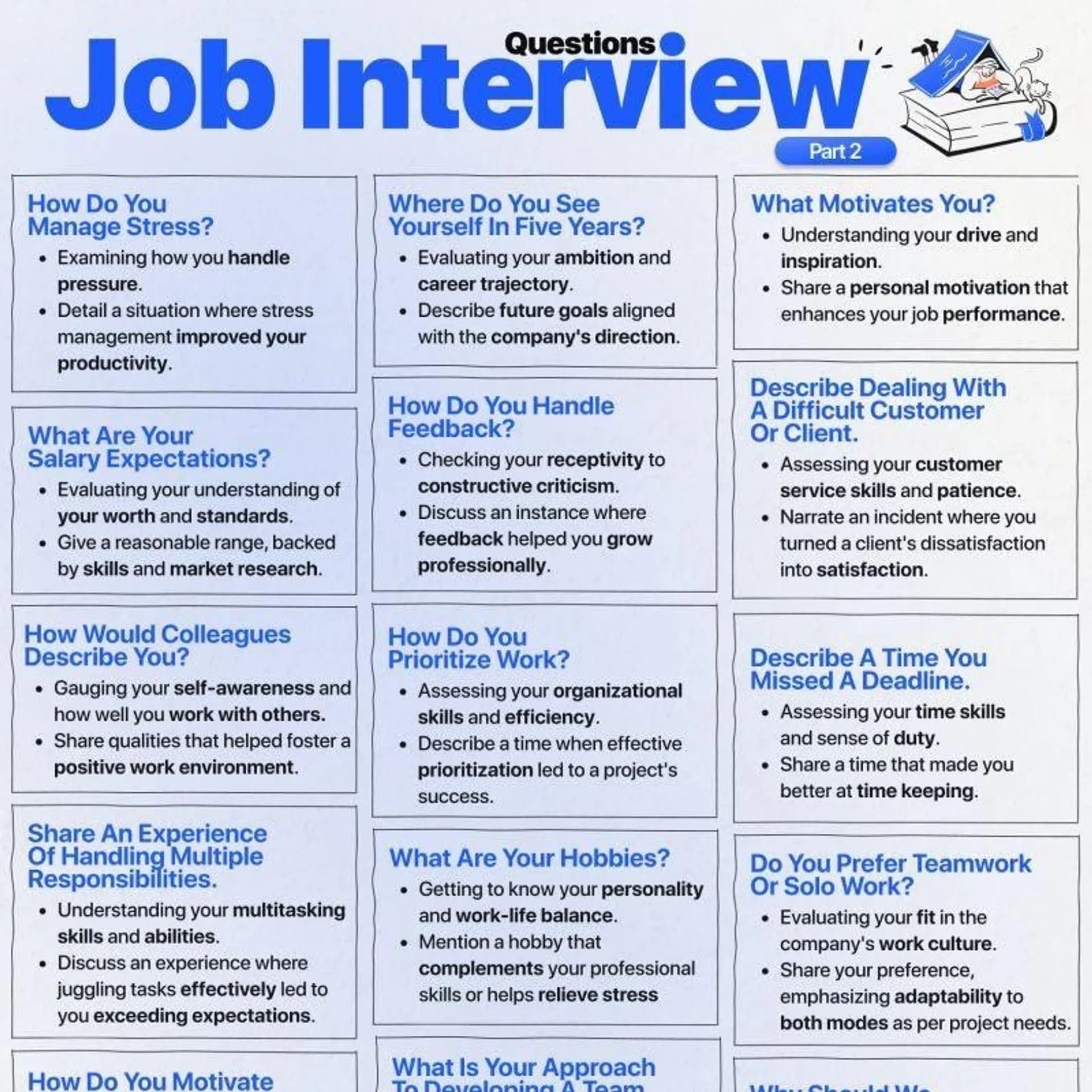Job Interview Questions With Answer Templates