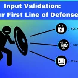 Avoid Skipping Input Validation.