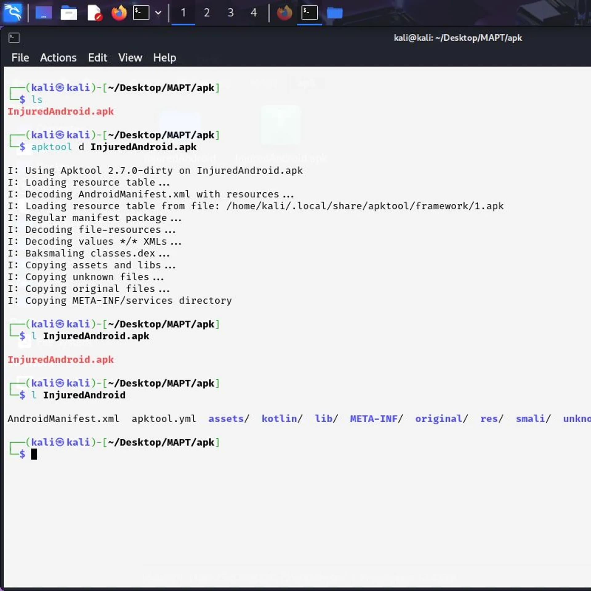 Android Static Analysis in Mobile Penetration Testing