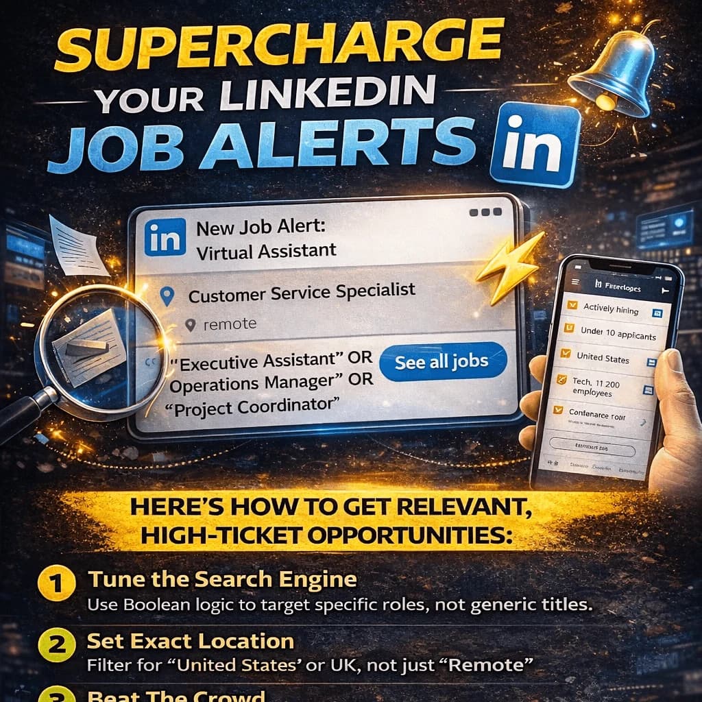 YOUR LINKEDIN JOB ALERTS ARE WRONG!...HERE's HOW TO FIX THEM
