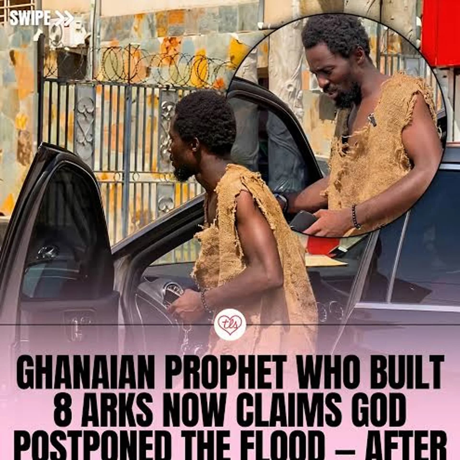 Ghanaian Tiltok “Prophet” Who Predicted 3-Year Flood Just Bought A New Benz