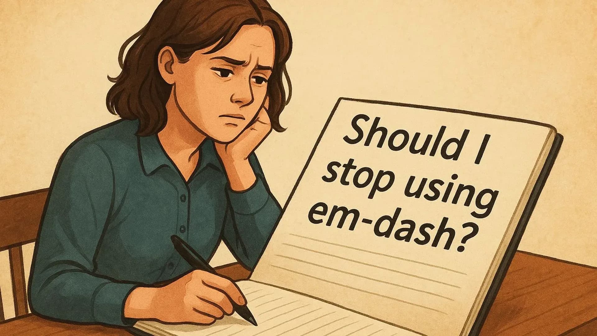Should I Stop Using Em-dash?