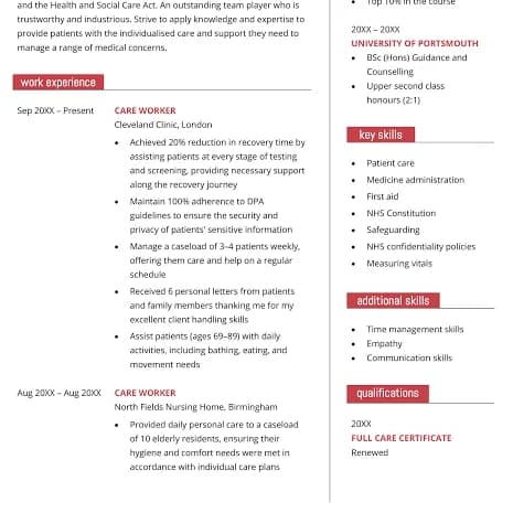 How I Built My CV With No Experience