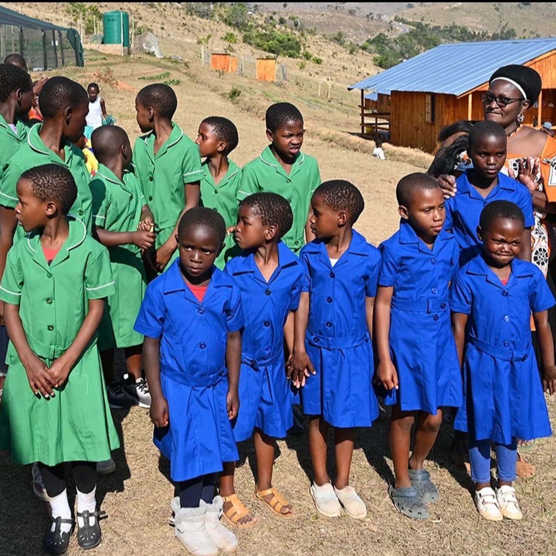 How She Keeps Children in School by Specializing Only in Uniforms