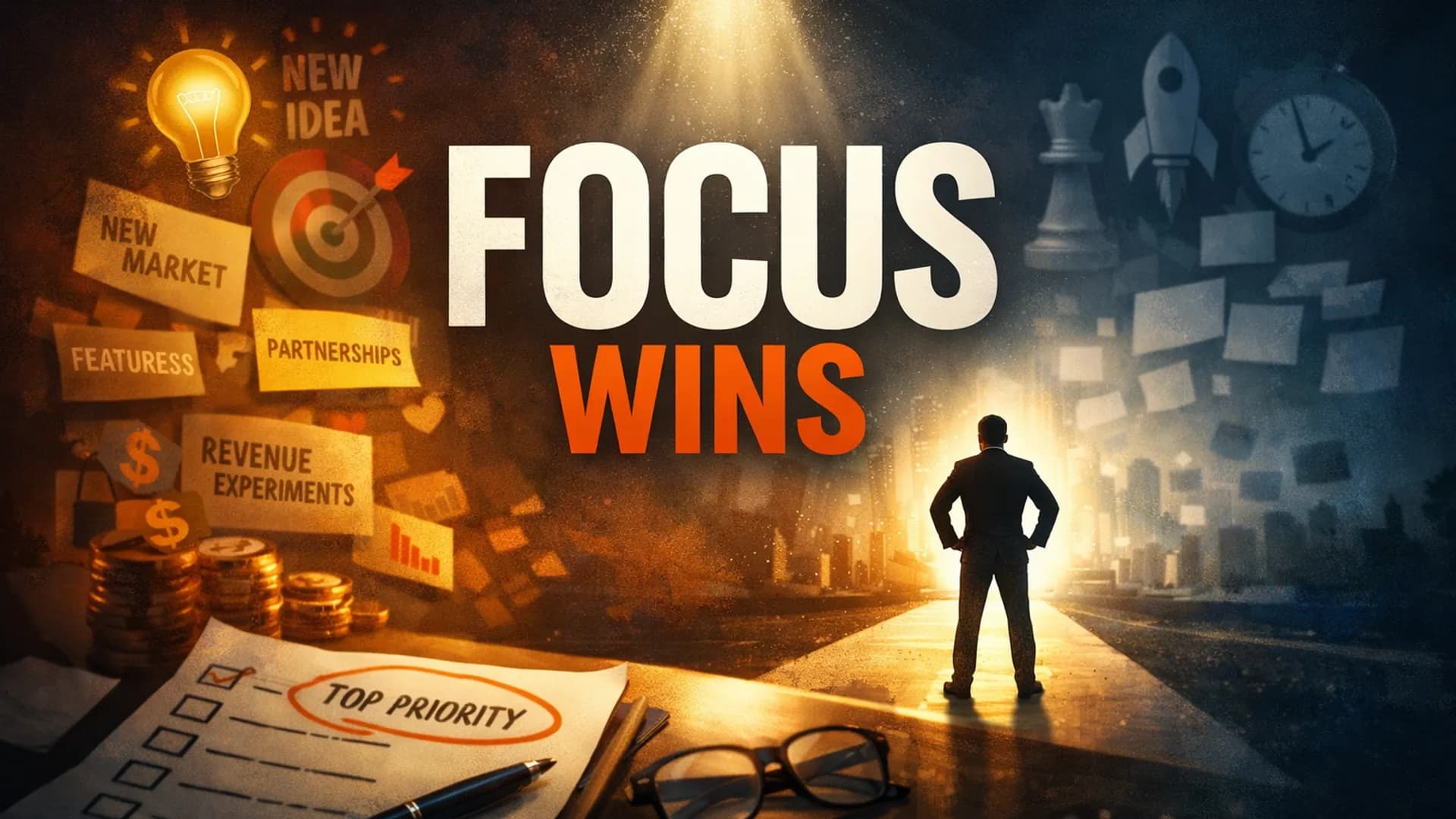 Distraction and lack of focus are silent killers of great companies.